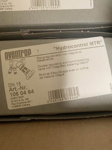 Oventrop dn15 hydrocontrol vtr - oventrop,